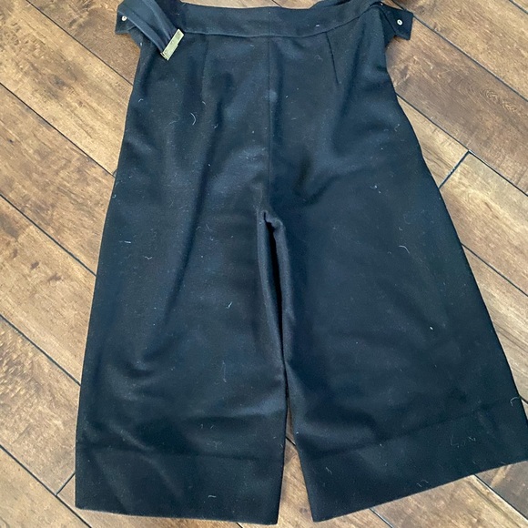 Diane Von Furstenberg Black Size 0 Wool Coulottes - Picture 8 of 8